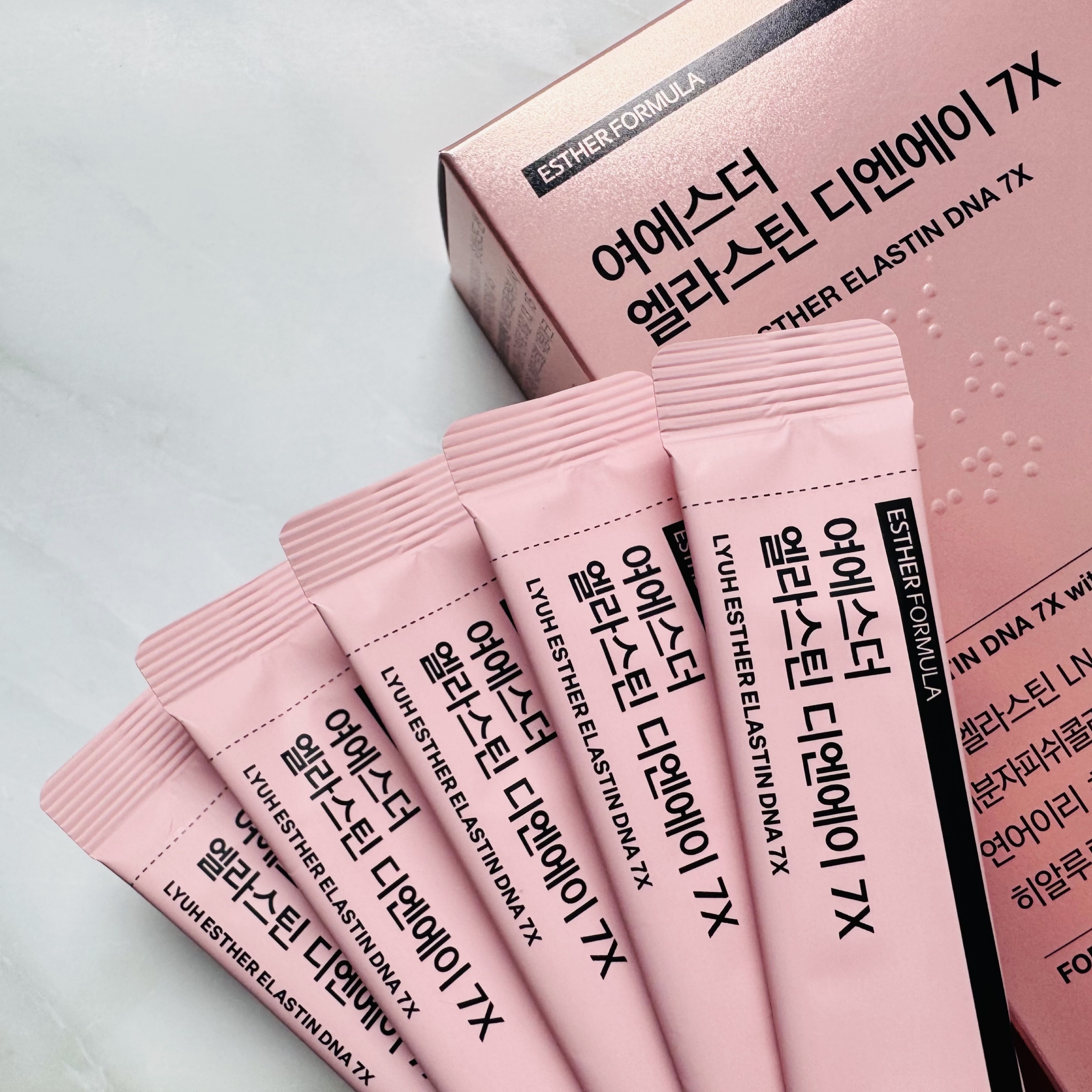 ヨエスターエラスチンオリジナル７X/ESTHER FORMULA/美容サプリメントを使ったクチコミ（2枚目）