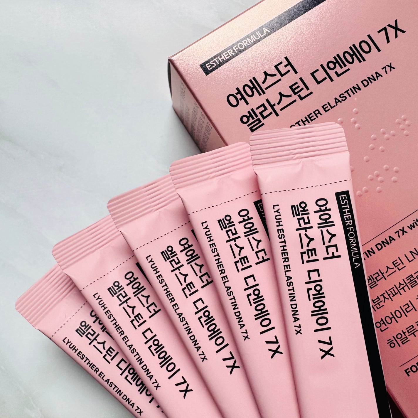 ヨエスターエラスチンオリジナル7X/ESTHER FORMULA/美容サプリメントを使ったクチコミ(2枚目)