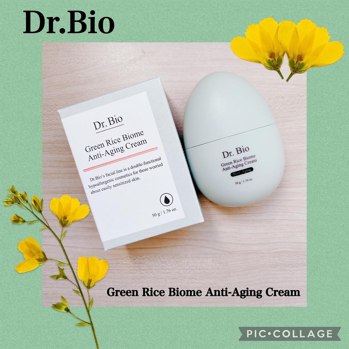 緑米ライスバイオーム™トーンアップ弾力クリーム/Dr.Bio/フェイスクリームを使ったクチコミ(1枚目)