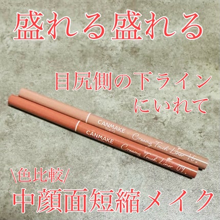 クリーミータッチライナー/キャンメイク/ジェルアイライナーを使ったクチコミ(1枚目)