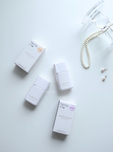 リュクス スムースビューティーベース/media/化粧下地を使ったクチコミ(5枚目)