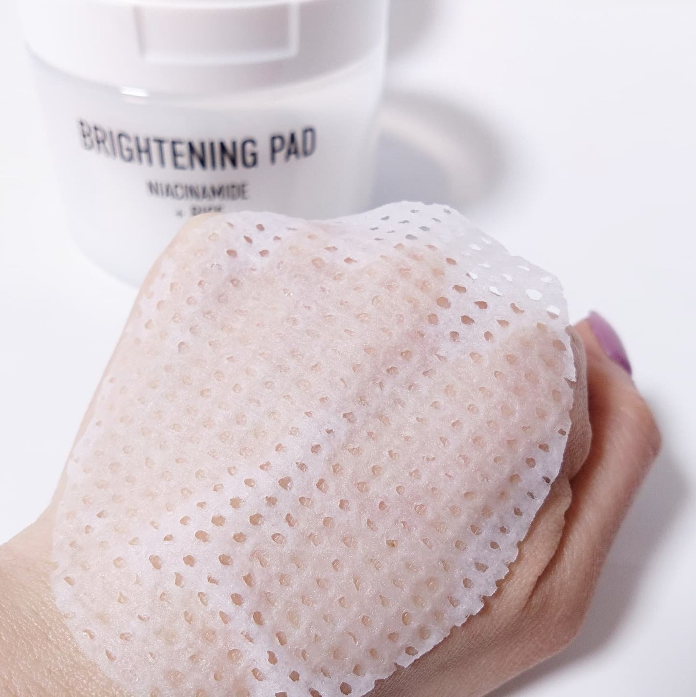 ナイアシンアミド ライス ブライトニング パッド/parnell/トナーパッドを使ったクチコミ(4枚目)