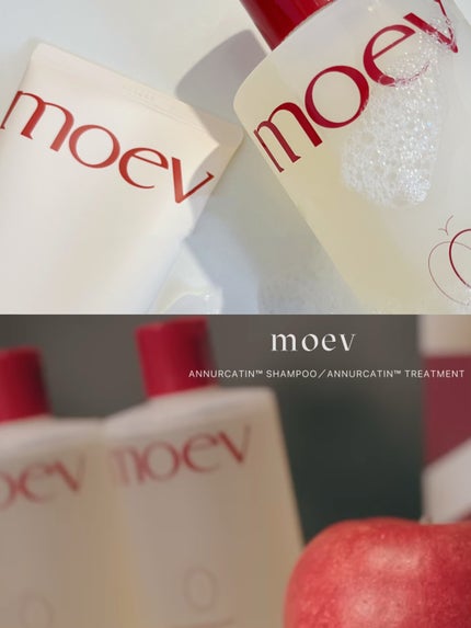 モエブ アヌカチン シャンプー/トリートメント/moev/市販シャンプーを使ったクチコミ(4枚目)