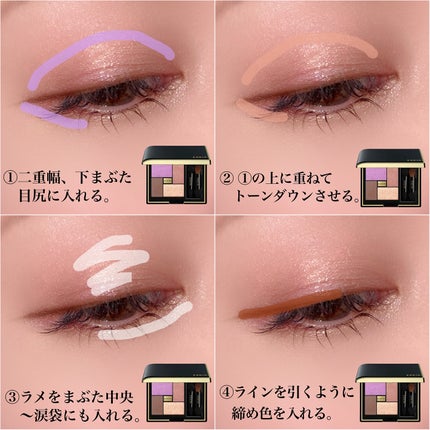 エクシア アイカラー ヴォロンテ/ALBION/アイシャドウパレットを使ったクチコミ(8枚目)