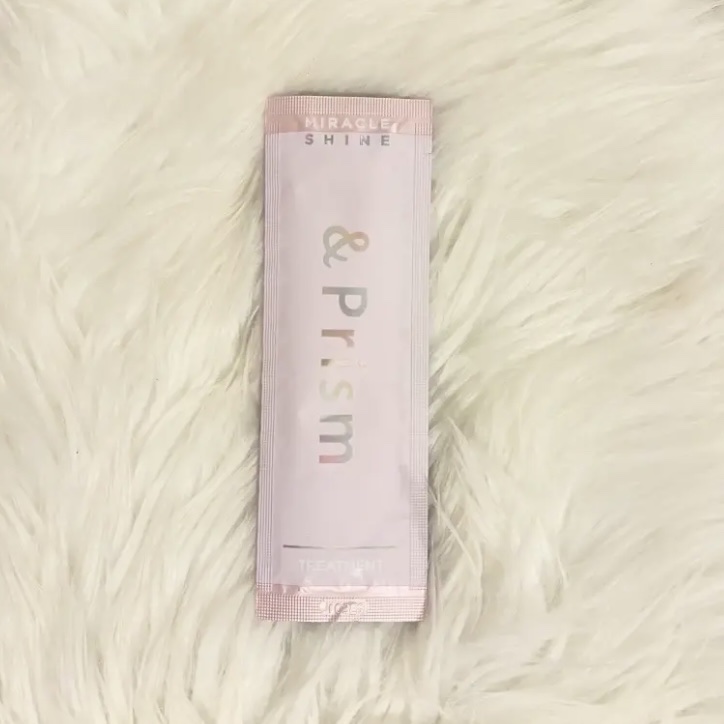 ミラクル シャイン シャンプー/ヘアトリートメント ヘアトリートメント/&Prism/市販シャンプーを使ったクチコミ（1枚目）