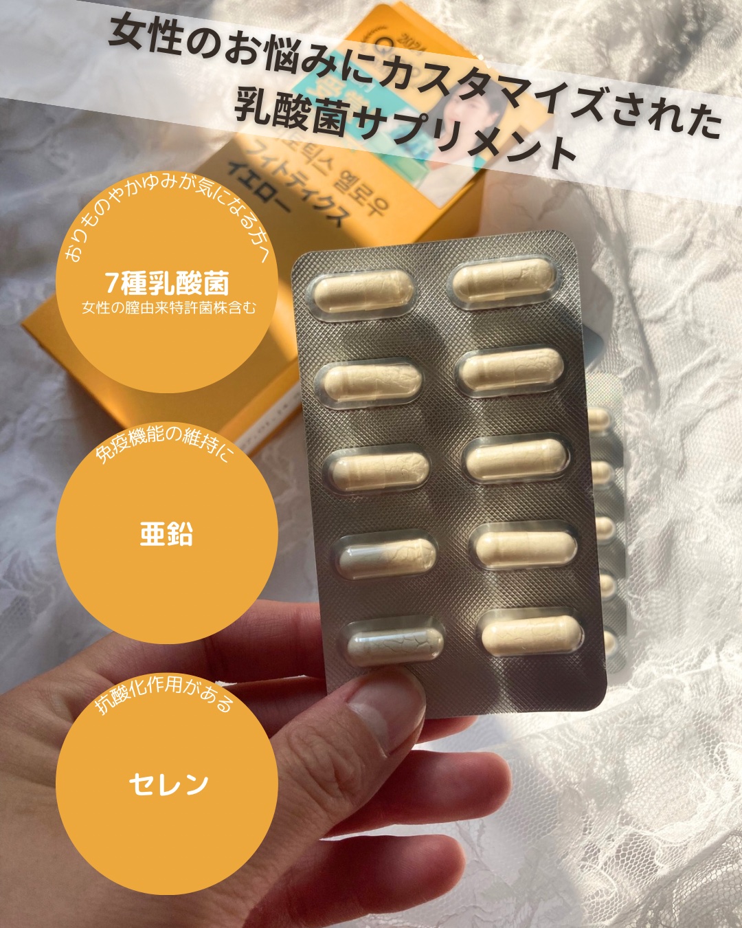 フィトティクス黄色/PHYTOTICS/美容サプリメントを使ったクチコミ（2枚目）