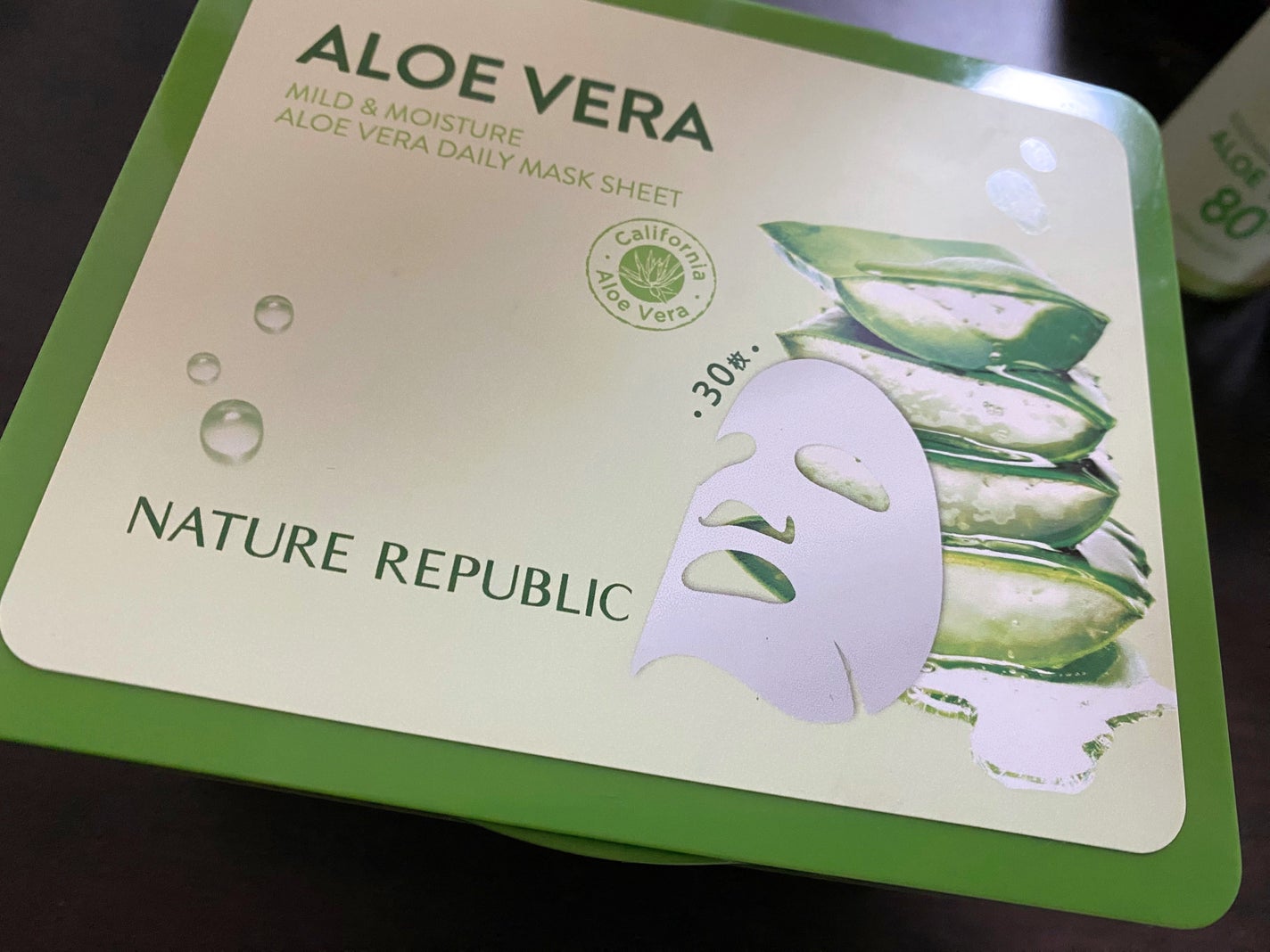 マイルド&モイスチャーアロエデイリーシートマスク/ネイチャーリパブリック/シートマスク・パックを使ったクチコミ(1枚目)