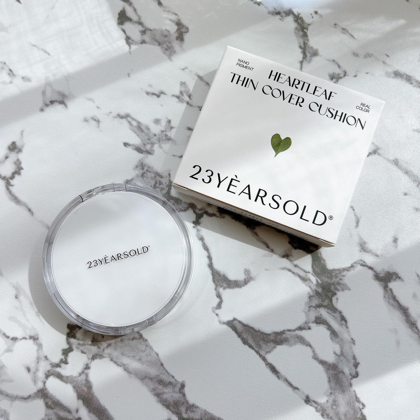 ハートリーフシーンカバークッション/23years old/クッションファンデーションを使ったクチコミ(1枚目)