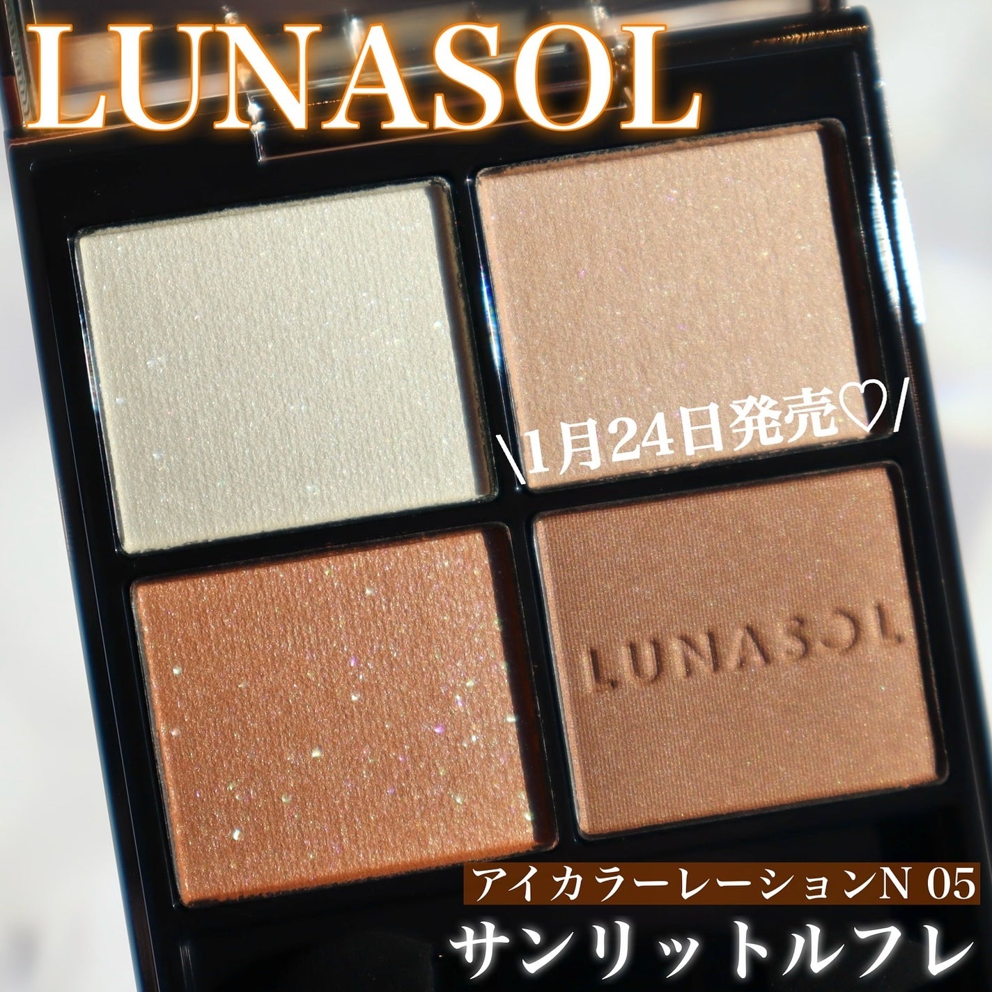 ルナソル アイカラーレーションN/LUNASOL/アイシャドウパレットを使ったクチコミ(1枚目)