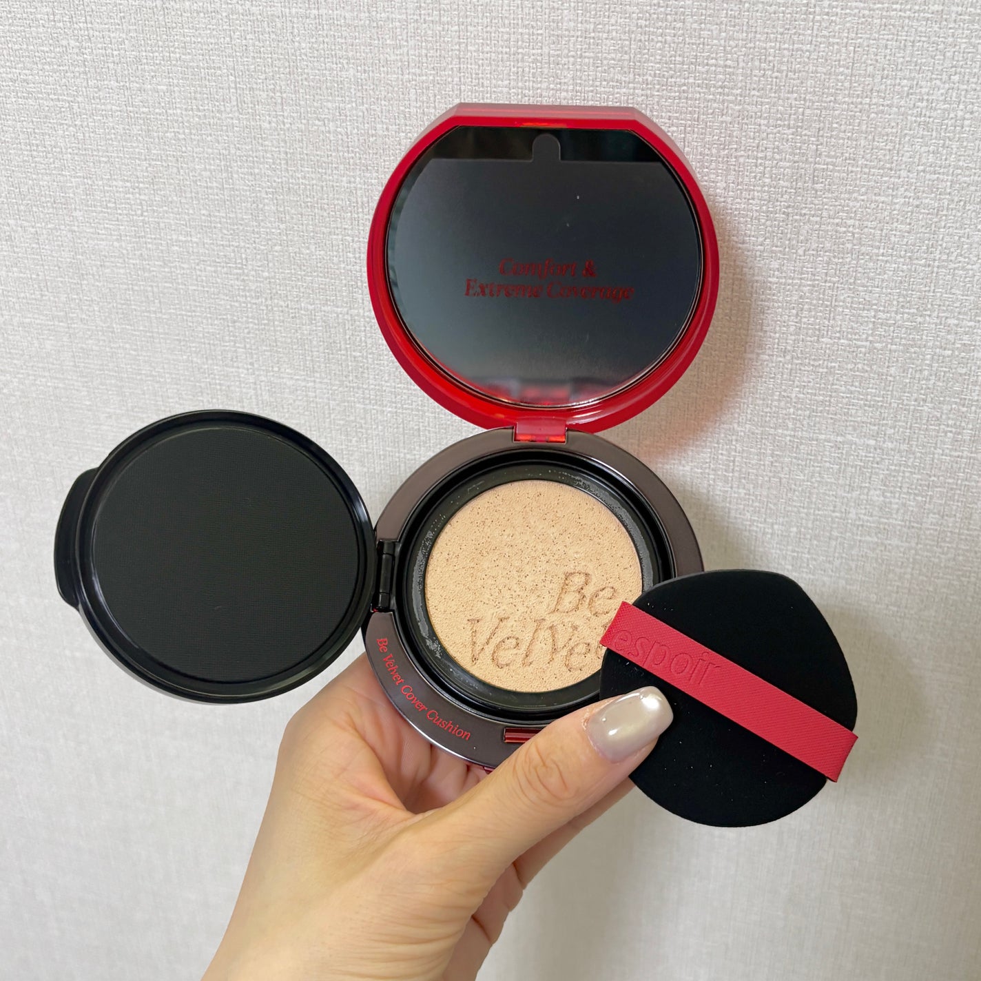 ビーベルベットカバークッション/espoir/クッションファンデーションを使ったクチコミ(1枚目)