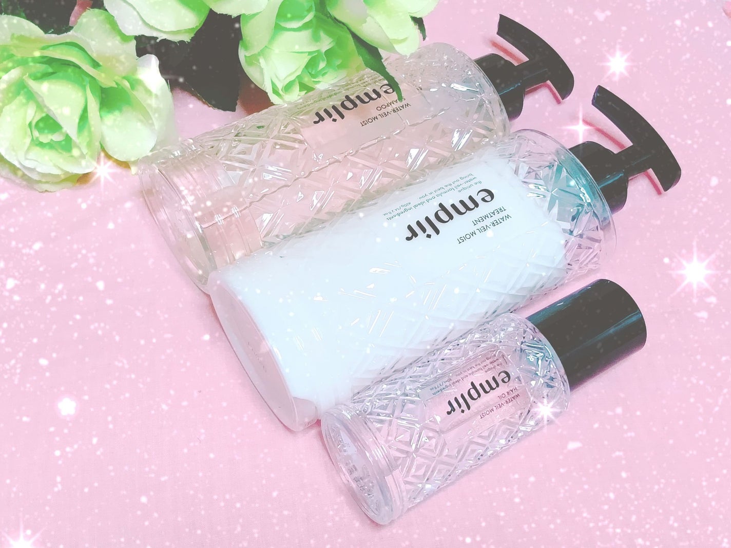 ウォーターベール モイストシャンプー/トリートメント/emplir/市販シャンプーを使ったクチコミ(1枚目)