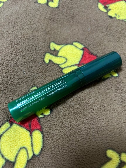 グリーンティー ヒアルロン アイ&フェイスボール/innisfree/アイケア・アイクリームを使ったクチコミ(1枚目)