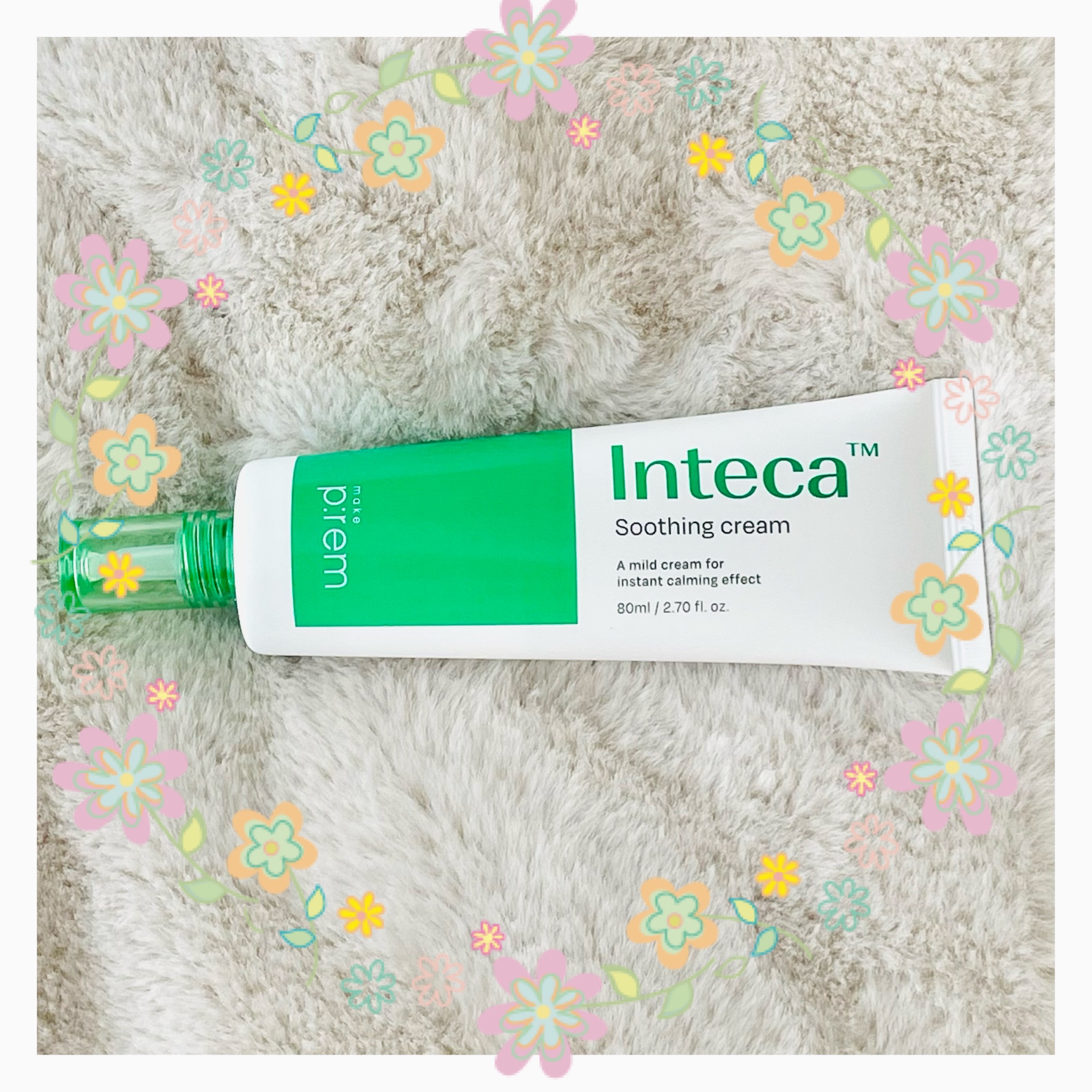 インテカ スージングクリーム/make prem/フェイスクリームを使ったクチコミ（1枚目）