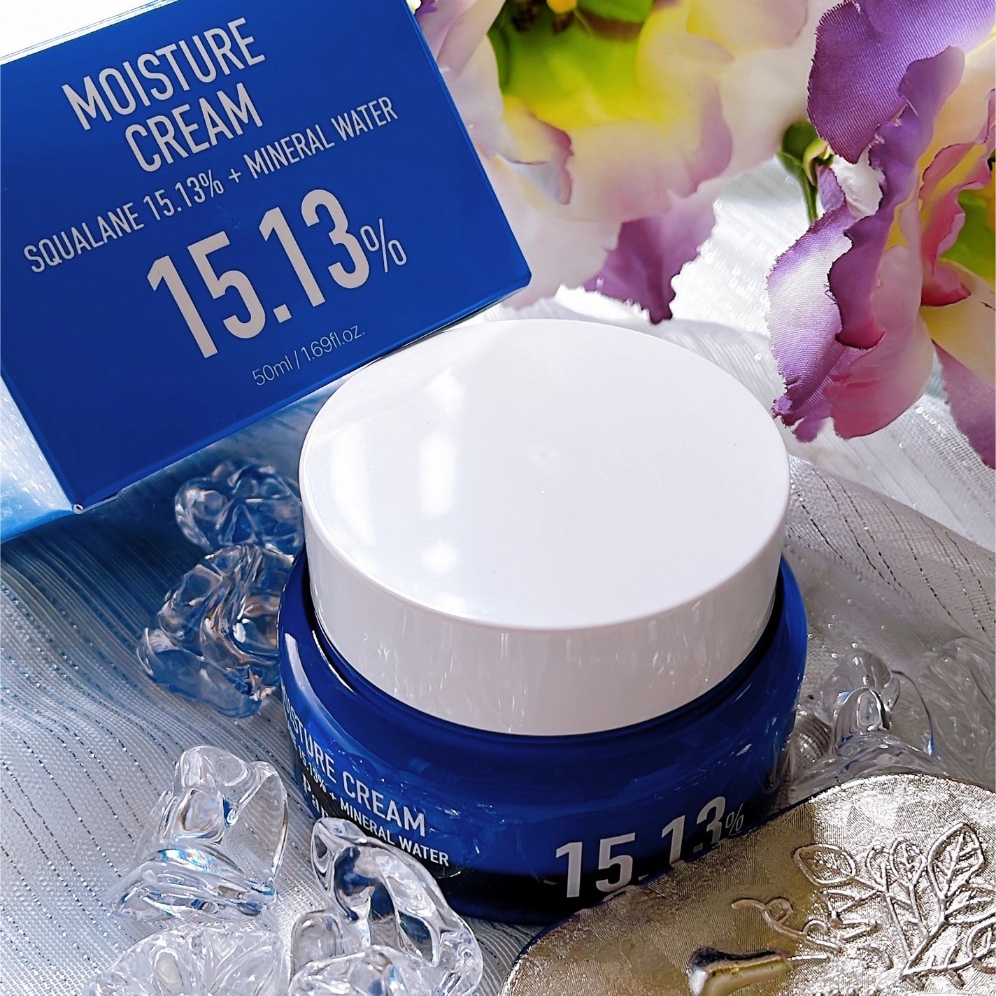 スクワラン 15.13 ミネラルウォーター 保湿ケア クリーム/parnell/フェイスクリームを使ったクチコミ(5枚目)