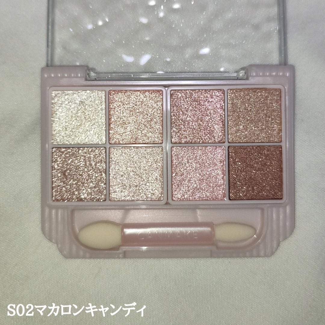 プティパレットアイズ(スパークリングタイプ)/キャンメイク/アイシャドウを使ったクチコミ(3枚目)