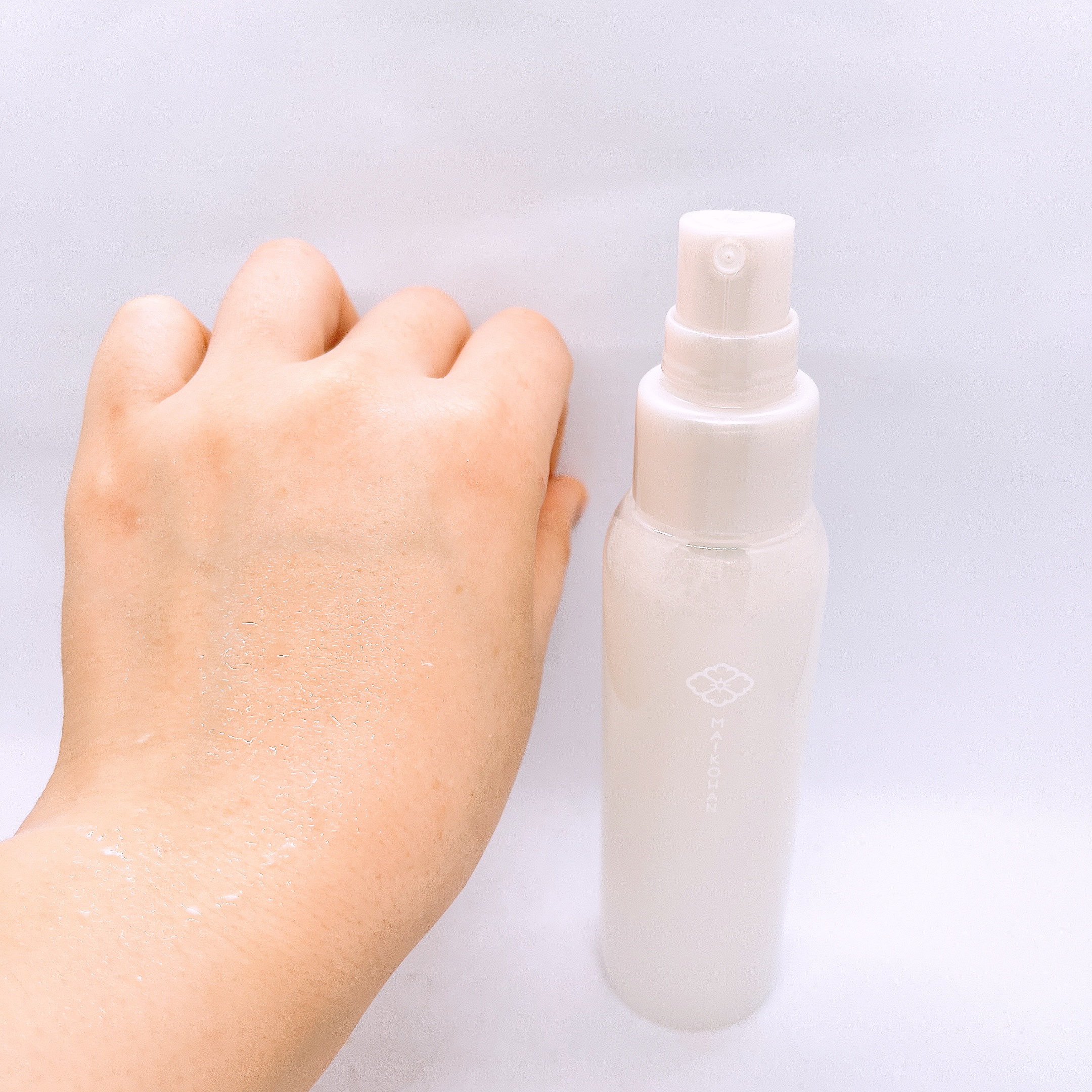 サナ　舞妓はん　化粧もちおしろいミスト/舞妓はん/フィックスミストを使ったクチコミ（2枚目）