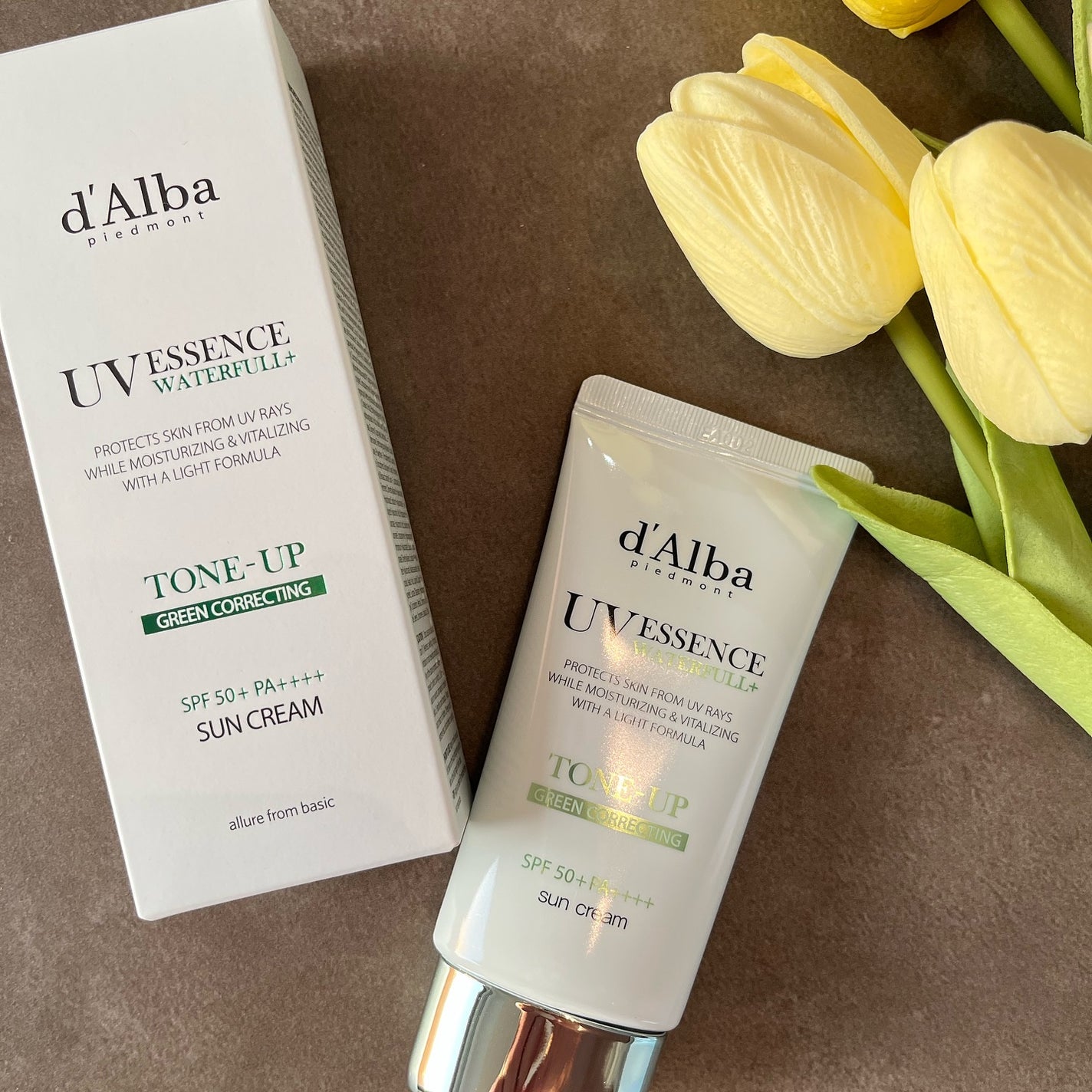 クリーンティーツリーリポソームトーンアップサンクリーム(グリーン)/ダルバ/日焼け止めクリームを使ったクチコミ(3枚目)