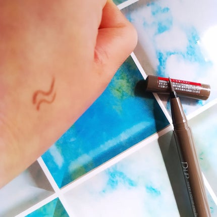 シルキーリキッドアイライナーWP/D-UP/リキッドアイライナーを使ったクチコミ(5枚目)