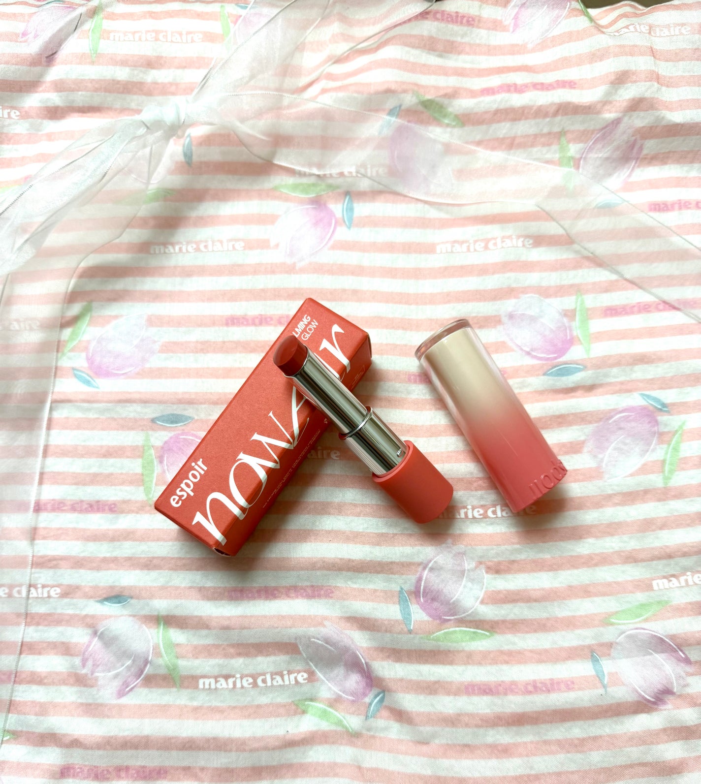 ノーウェアリップスティック バーミンググロー/espoir/口紅を使ったクチコミ(2枚目)