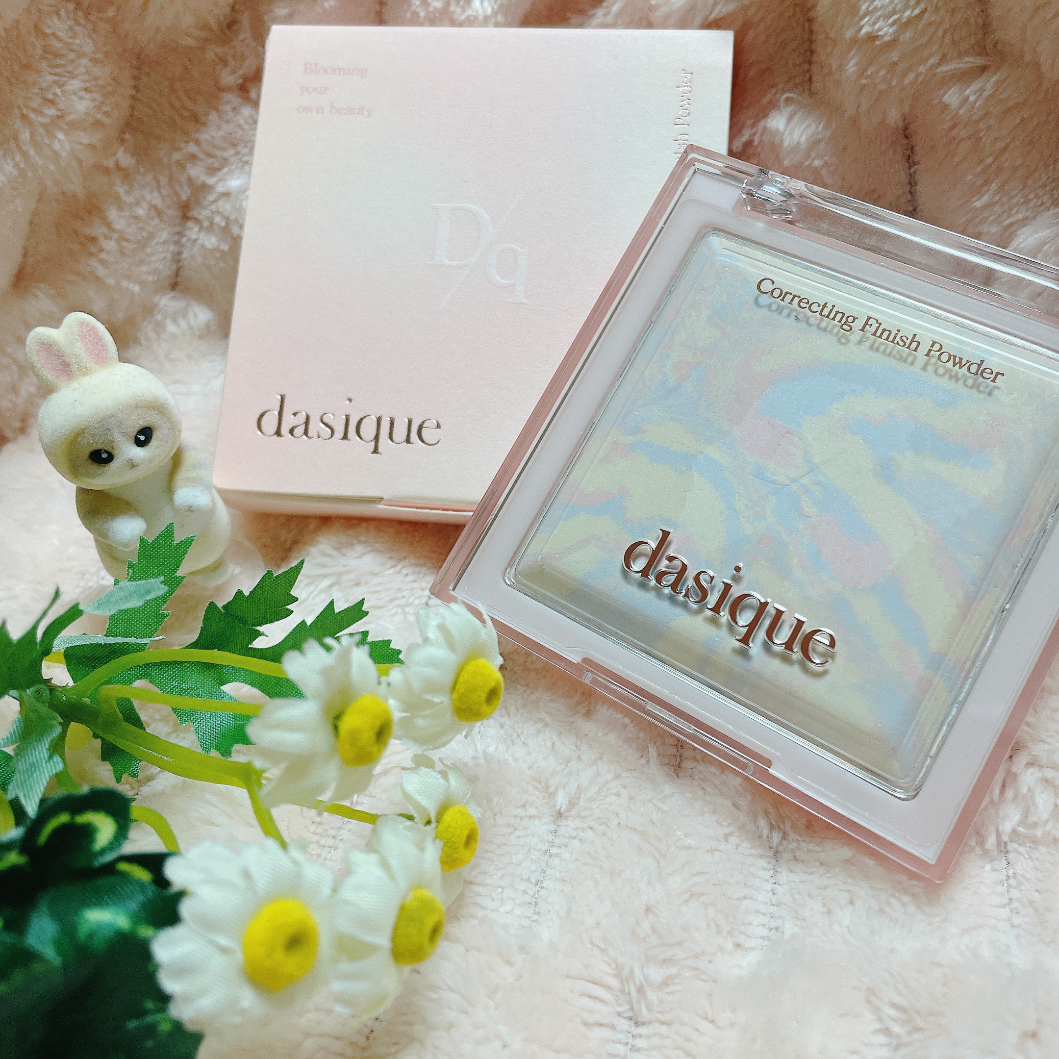 コレクティングフィニッシュパウダー 01 コットンライト/dasique/プレストパウダーを使ったクチコミ（1枚目）