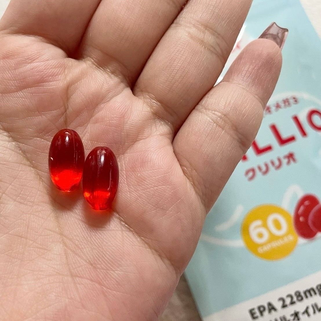 KRILLO™ -クリリオ-/KETOneUP/健康サプリメントを使ったクチコミ(3枚目)