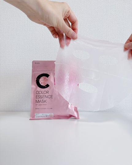 肌美精 カラーエッセンスマスク ピンク/肌美精/シートマスク・パックを使ったクチコミ(2枚目)