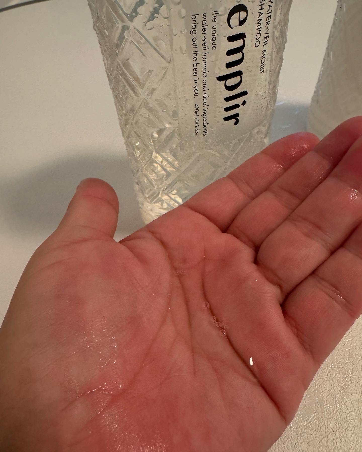 ウォーターベール　モイストシャンプー／トリートメント/emplir/市販シャンプーを使ったクチコミ（2枚目）