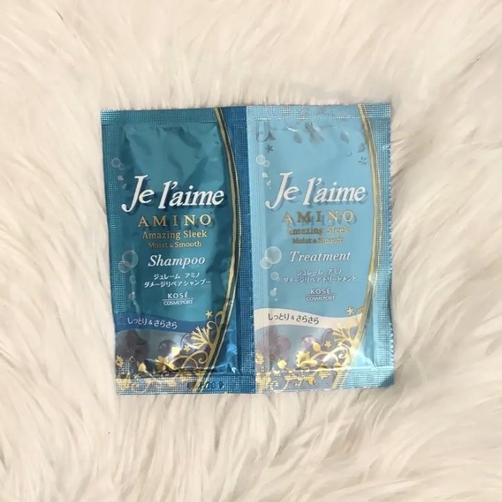 アミノ ダメージリペア シャンプー／トリートメント (モイスト＆スムース)/Je l'aime/市販シャンプーを使ったクチコミ（1枚目）