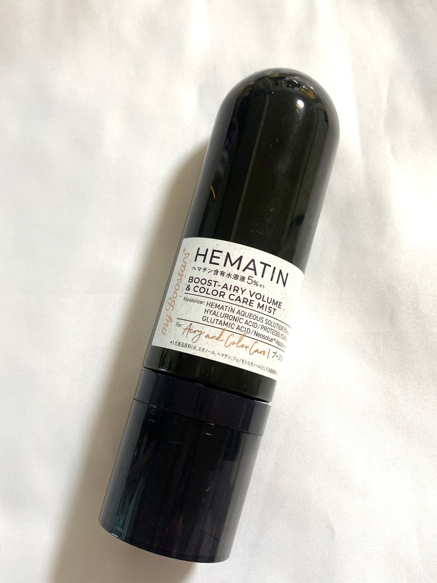 ヘマチン ブースター ミスト/マイブースターズ/ヘアマスク・ヘアパックを使ったクチコミ(1枚目)