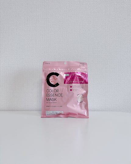 肌美精 カラーエッセンスマスク ピンク/肌美精/シートマスク・パックを使ったクチコミ(1枚目)