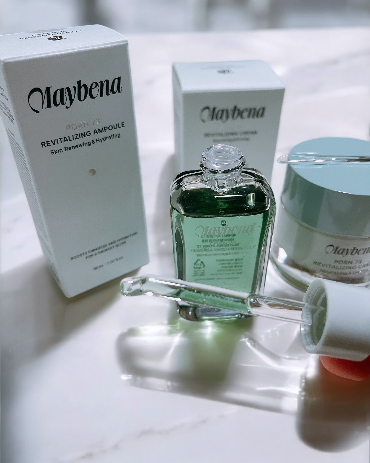 PDRN 73 リバイタライジング アンプル/MAYBENA/美容液を使ったクチコミ（3枚目）
