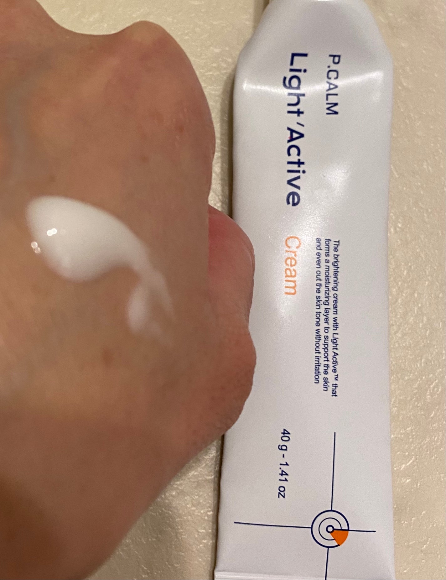 ライトアクティブクリーム/P.CALM/フェイスクリームを使ったクチコミ(2枚目)