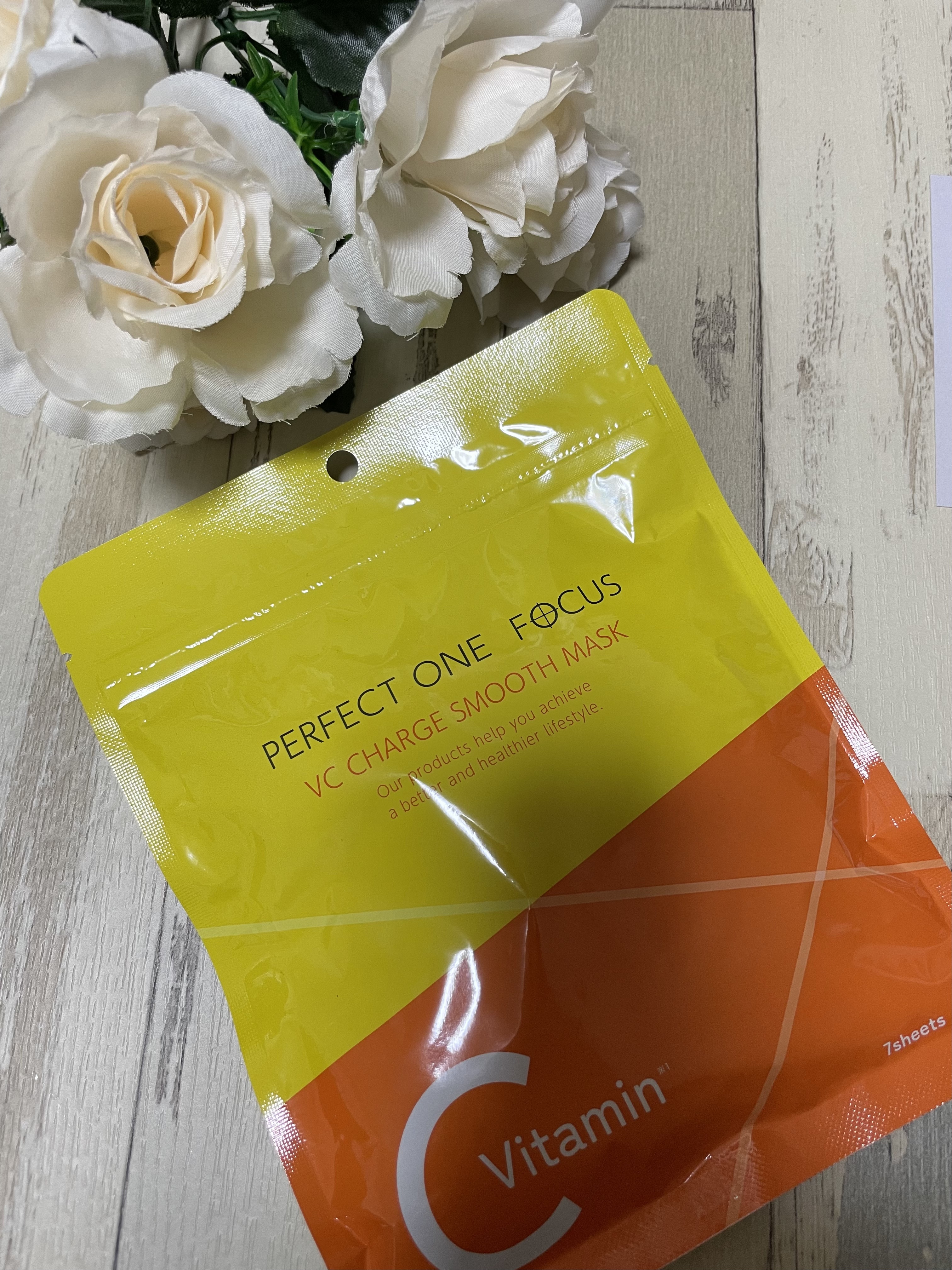VCチャージ スムースマスク/PERFECT ONE  FOCUS/シートマスク・パックを使ったクチコミ（2枚目）