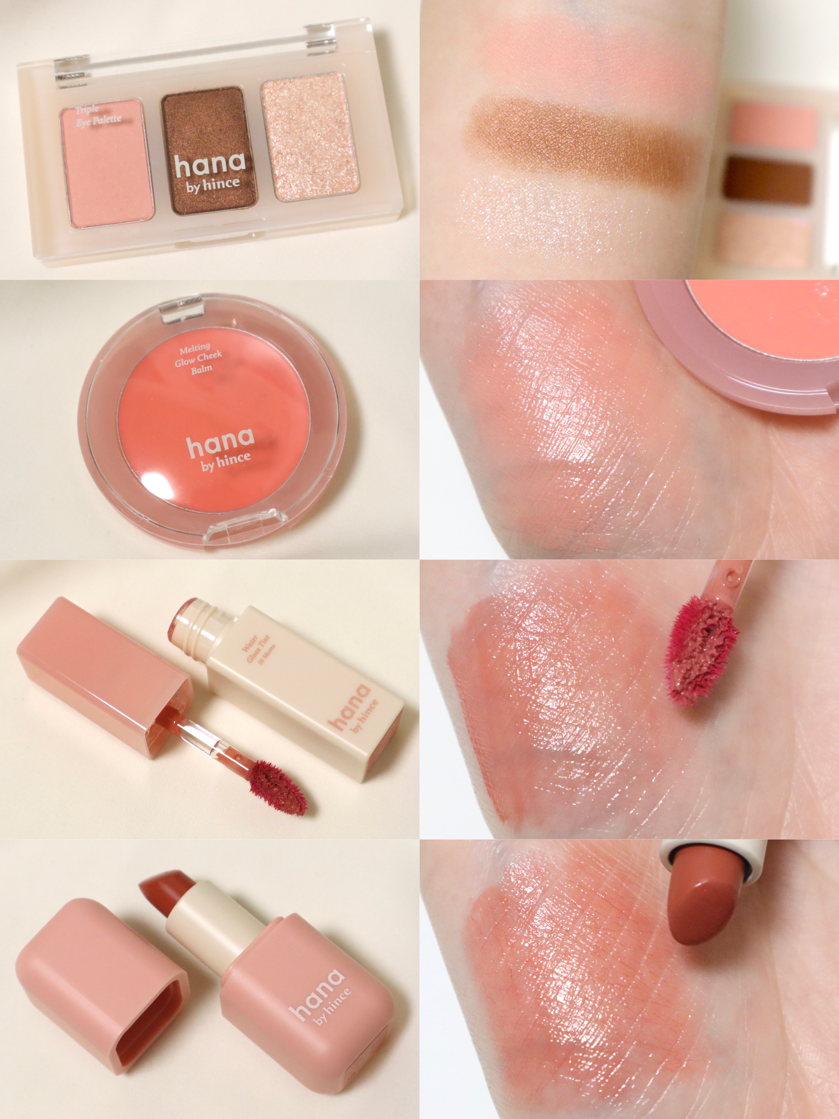 メルティンググロウチークバーム/hana by hince/ジェル・クリームチークを使ったクチコミ（2枚目）