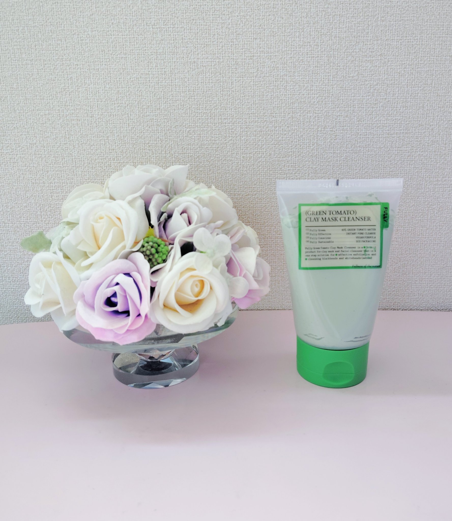 グリーントマトクレイマスククレンザー/FULLY/洗い流すパック・マスクを使ったクチコミ（2枚目）