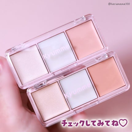 KM マルチフェイスパレット/DAISO/パレットコンシーラーを使ったクチコミ(9枚目)