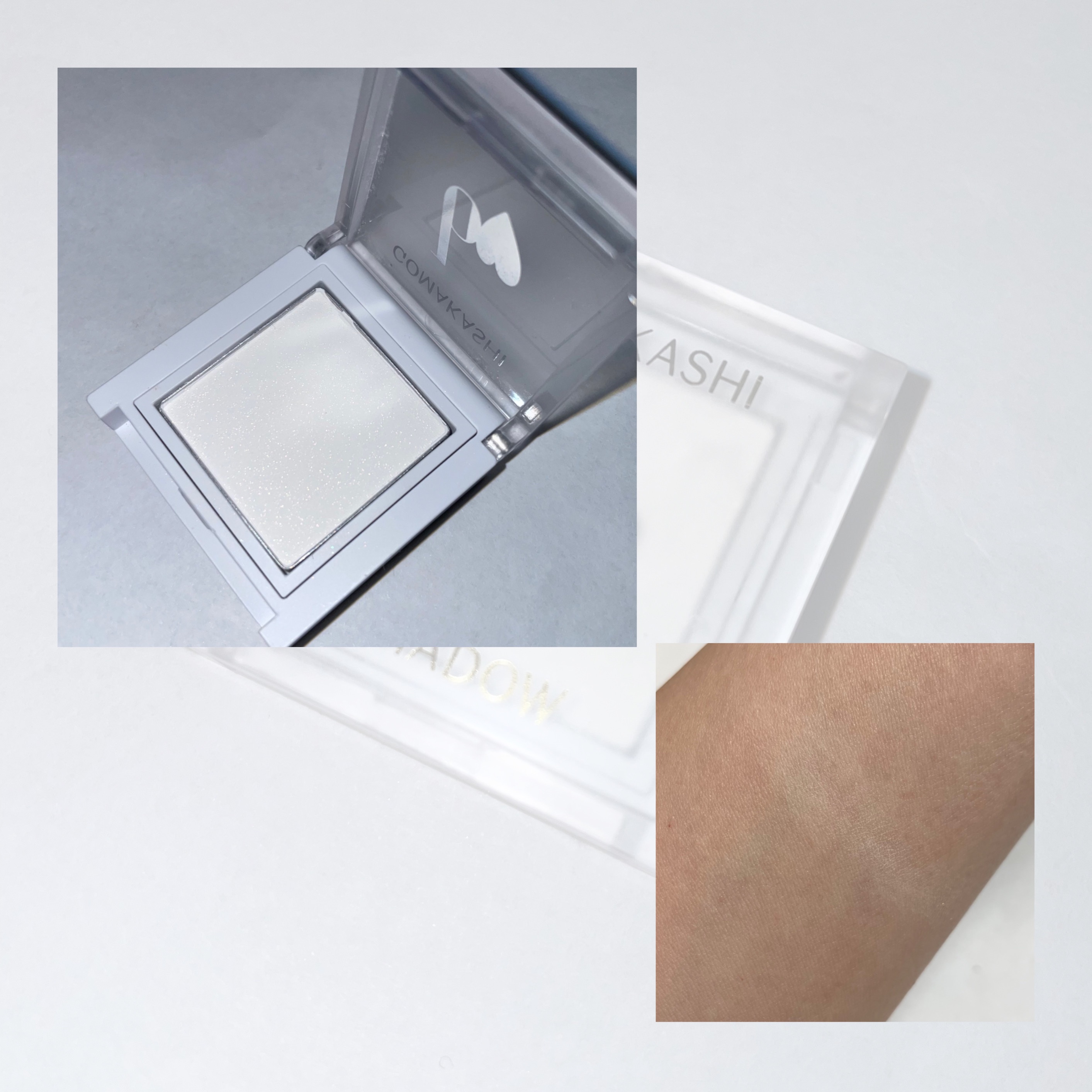 ごまかしシャドウ 03 フィルタークリア/b idol/アイシャドウパレットを使ったクチコミ（2枚目）