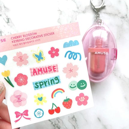 ジェルフィットティント 05 ベージュフィグ/AMUSE/リップティントの画像