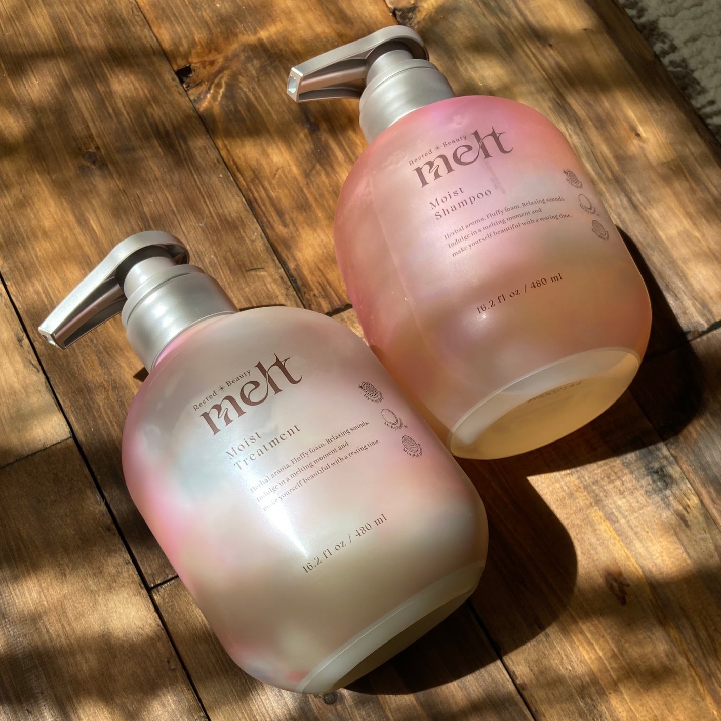 メルト モイストポンプペア+クリーミーメルトフォーム付き/melt/市販シャンプーを使ったクチコミ(1枚目)