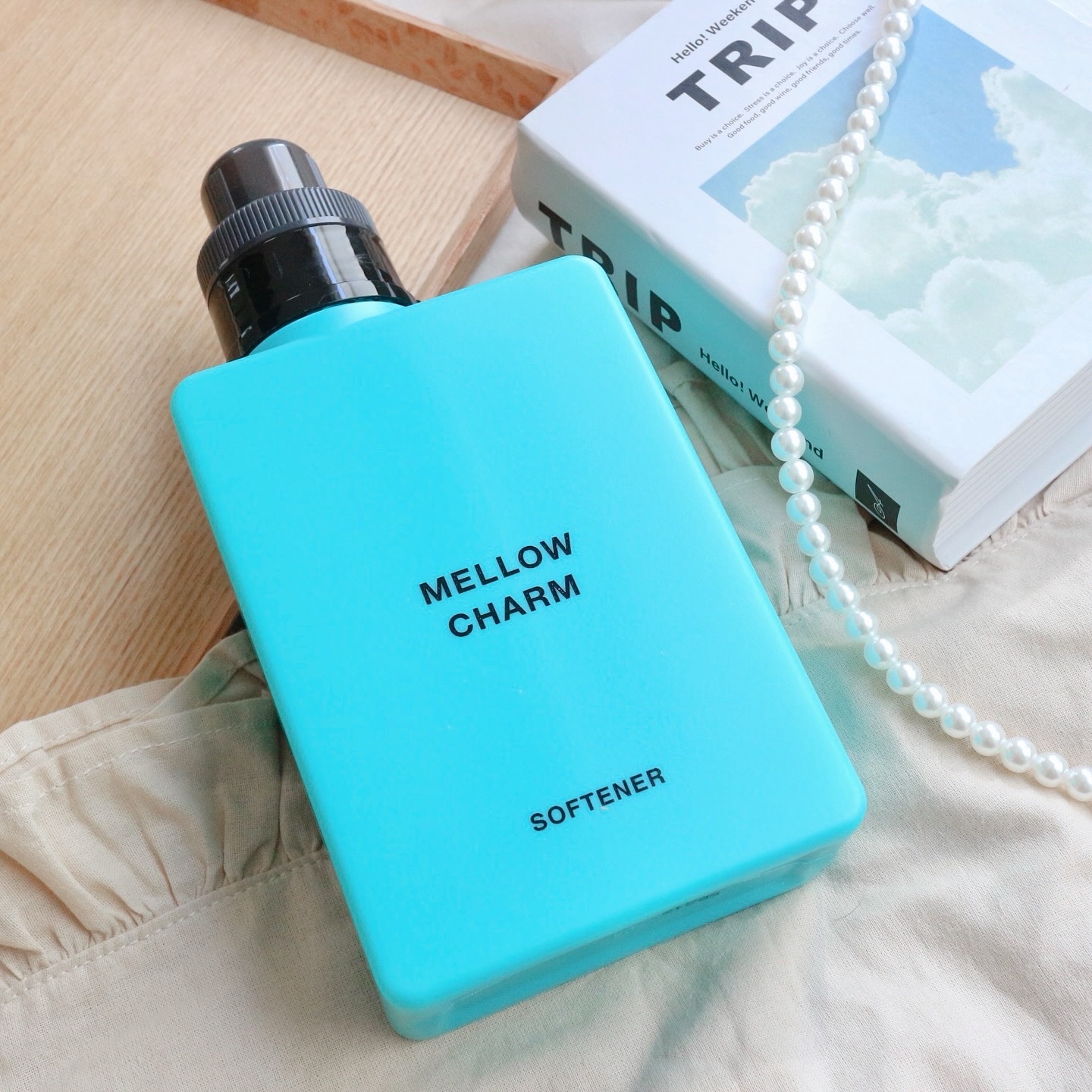 メロウチャーム 柔軟剤 エレガントブルーローズの香り/MELLOW CHARM/柔軟剤を使ったクチコミ（1枚目）