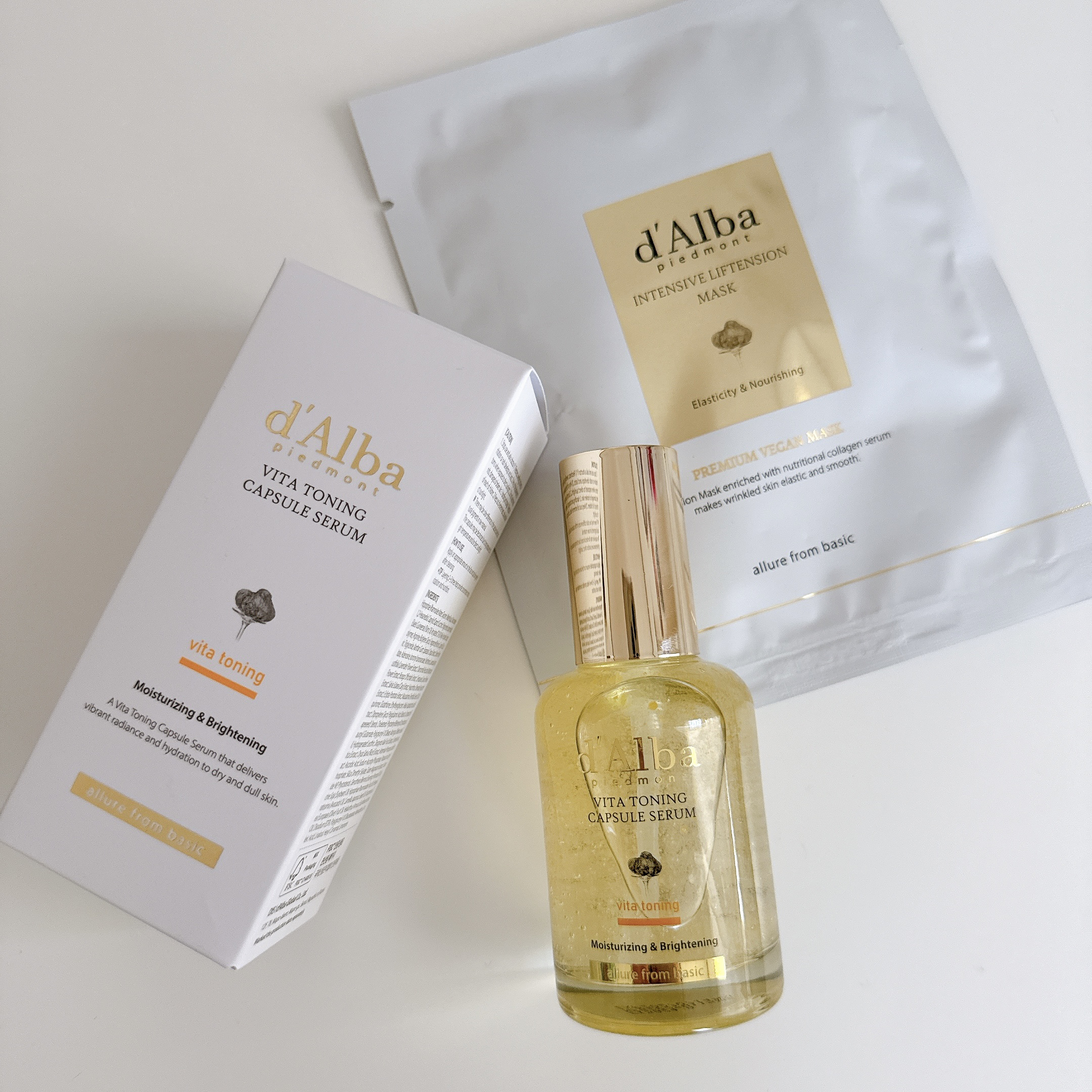 ビタトーニングカプセルセラム/ダルバ/美容液を使ったクチコミ（1枚目）