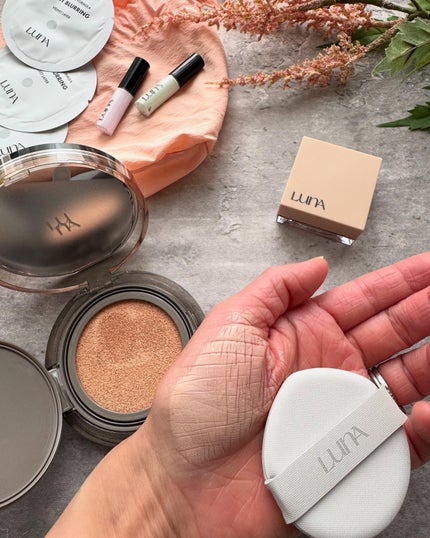 ブラーカバークッション/LUNA/クッションファンデーションを使ったクチコミ(3枚目)