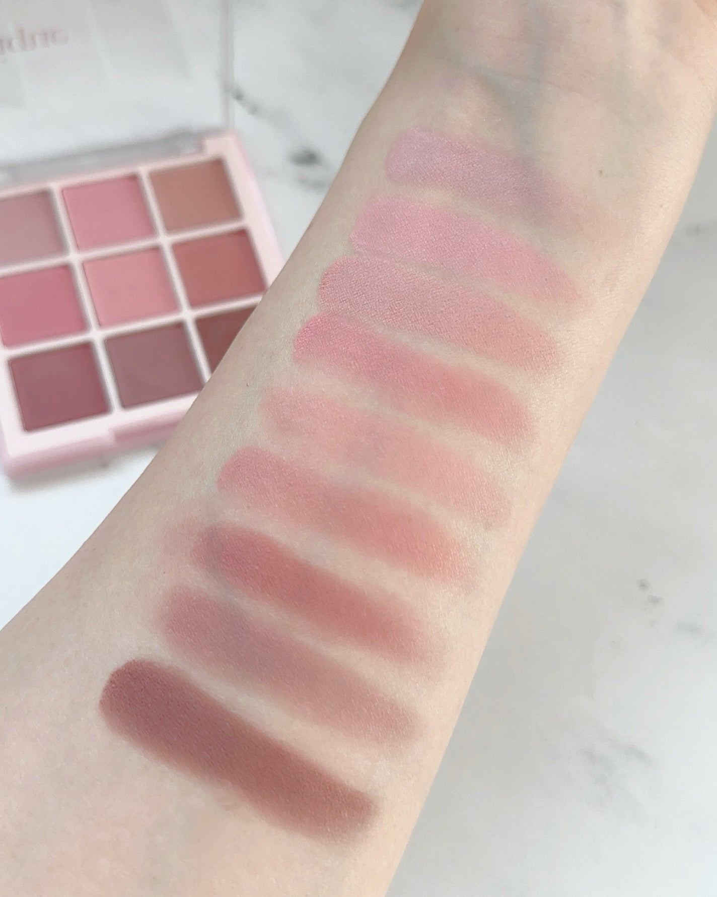 シャドウパレット/dasique/アイシャドウパレットを使ったクチコミ(4枚目)