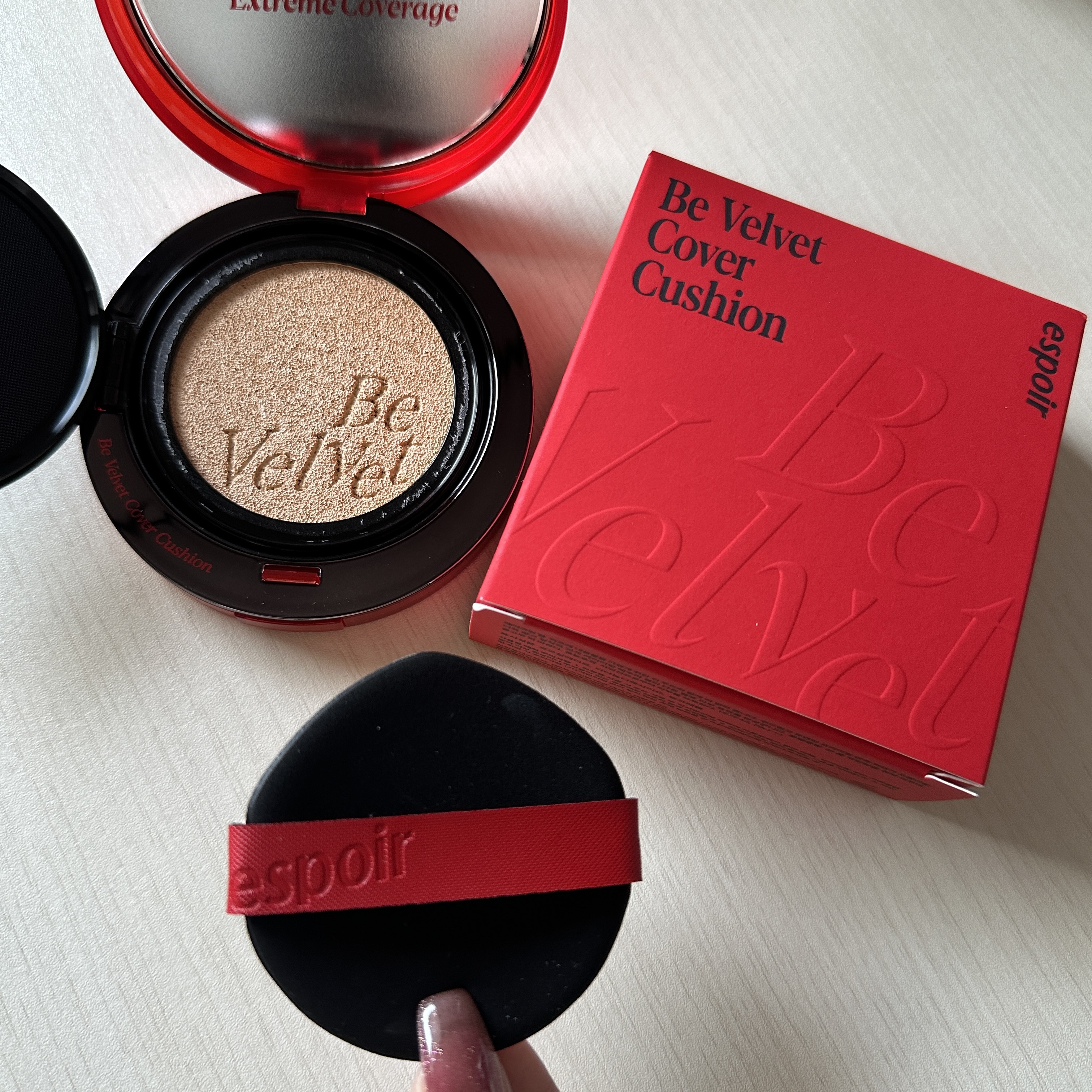 ビーベルベットカバークッション/espoir/クッションファンデーションを使ったクチコミ（3枚目）