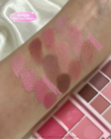 シャドウパレット/dasique/アイシャドウパレットを使ったクチコミ(9枚目)