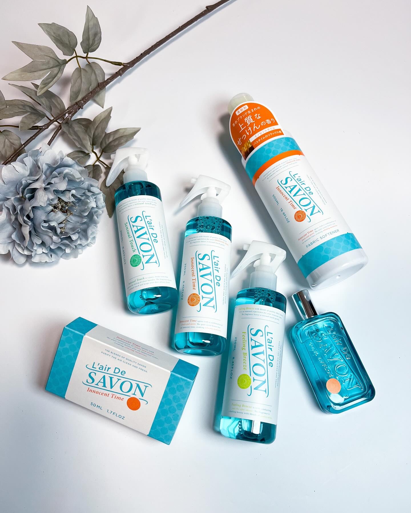 ファブリックスプレー  イノセントタイム本体/レールデュサボン/ファブリックミストを使ったクチコミ（1枚目）