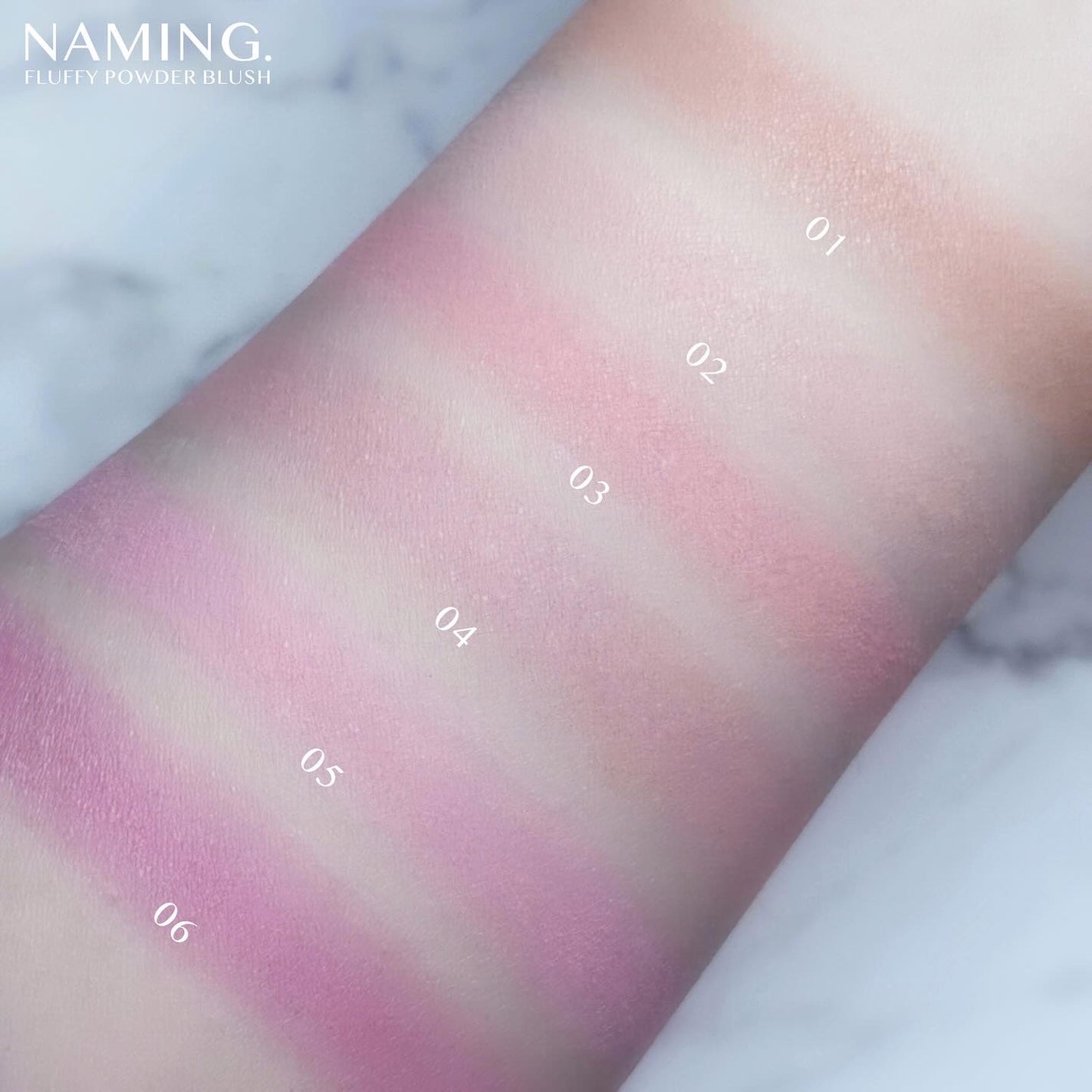 ネーミング フラッフィーパウダーブラッシュ/NAMING./パウダーチークを使ったクチコミ(1枚目)