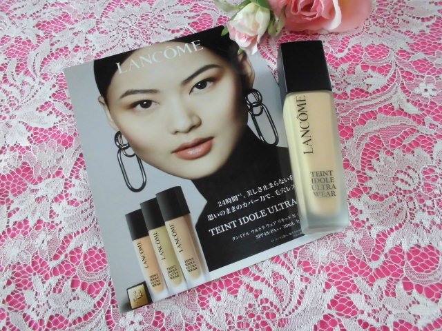 タンイドル ウルトラ ウェア リキッド N/LANCOME/リキッドファンデーションを使ったクチコミ（3枚目）