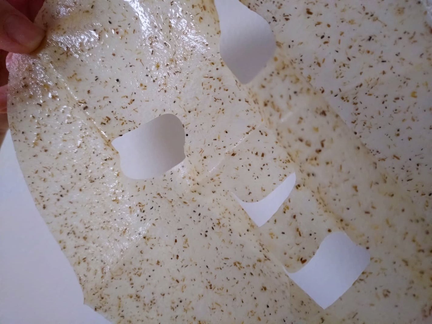 ツボクサスージングハイドロヨモギマスク/LIALUSTER/シートマスク・パックを使ったクチコミ(3枚目)