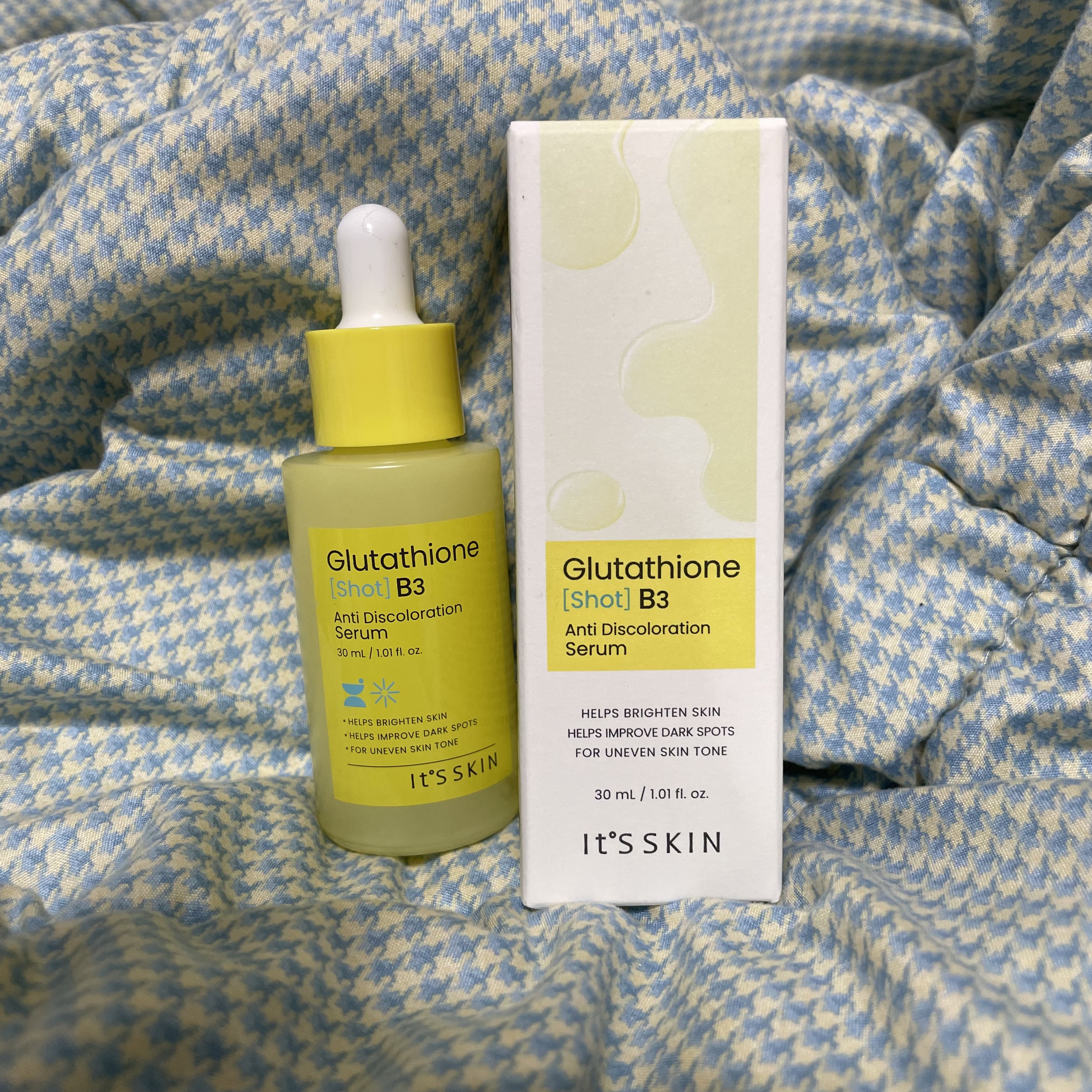 グルタチオンショットB3シミ跡セラム/It's skin/美容液を使ったクチコミ（1枚目）